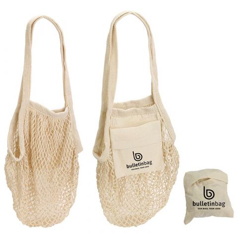 Cotton mesh shopping bags outlet
